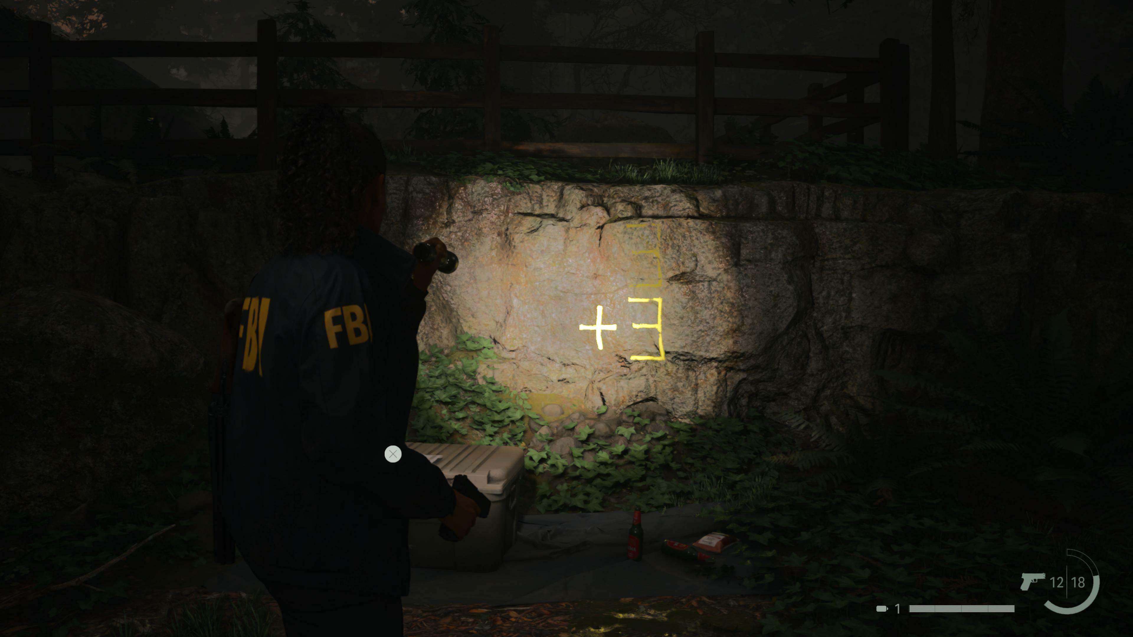 Alan Wake 2: Rock Rock Tree First Number.