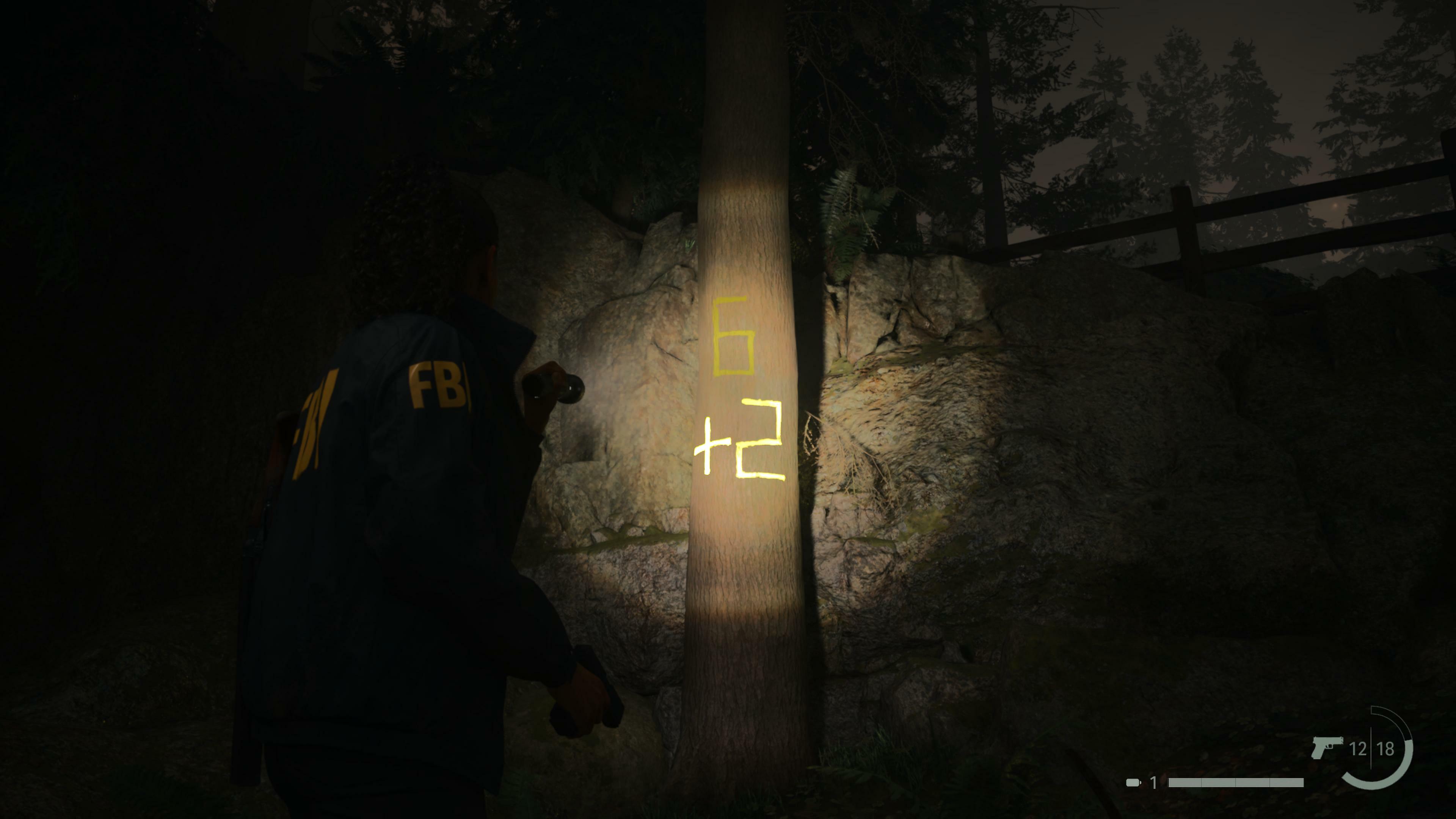 Alan Wake 2: Rock Rock Tree Third Number.