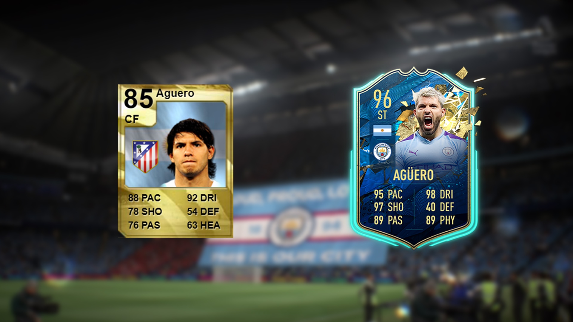 All FUT Cards of Sergio Agüero