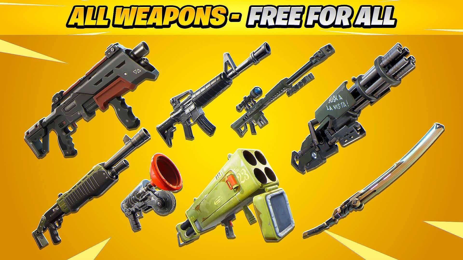 All Weapons Ranked
