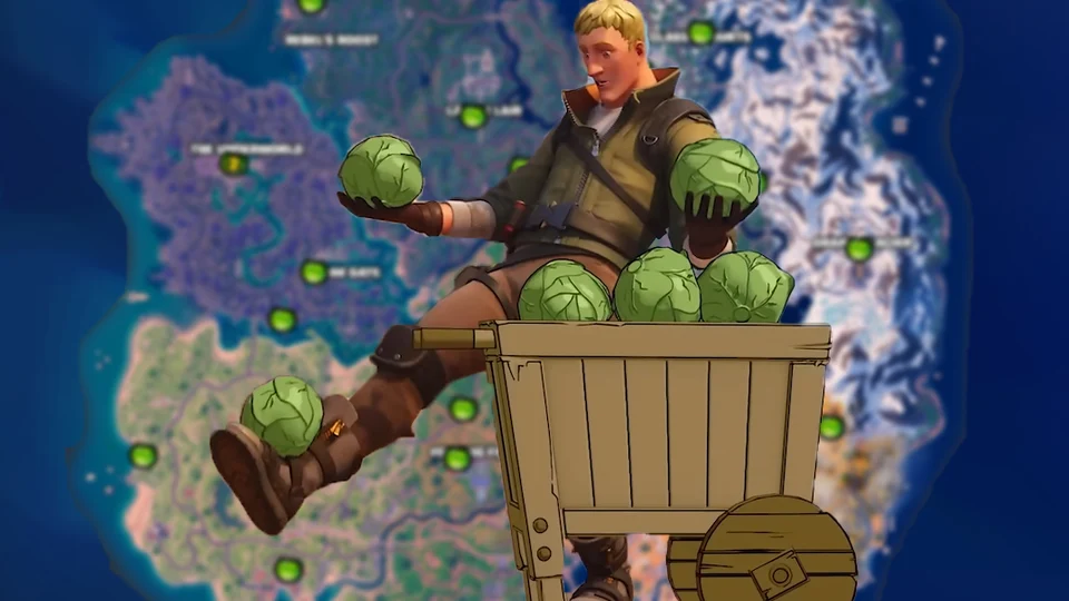 Fortnite x Avatar: All Cabbage Cart Locations | EarlyGame