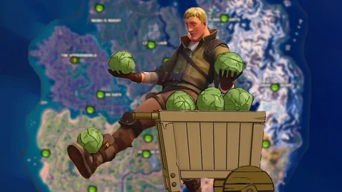 All cabbage cart locations fortnite jonesy