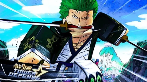 NOVOS CÓDIGOS + SHOWCASE DO ZORO 5 ESTRELAS DA ATUALIZAÇÃO DO NO ALL STAR  TOWER DEFENSE !! 