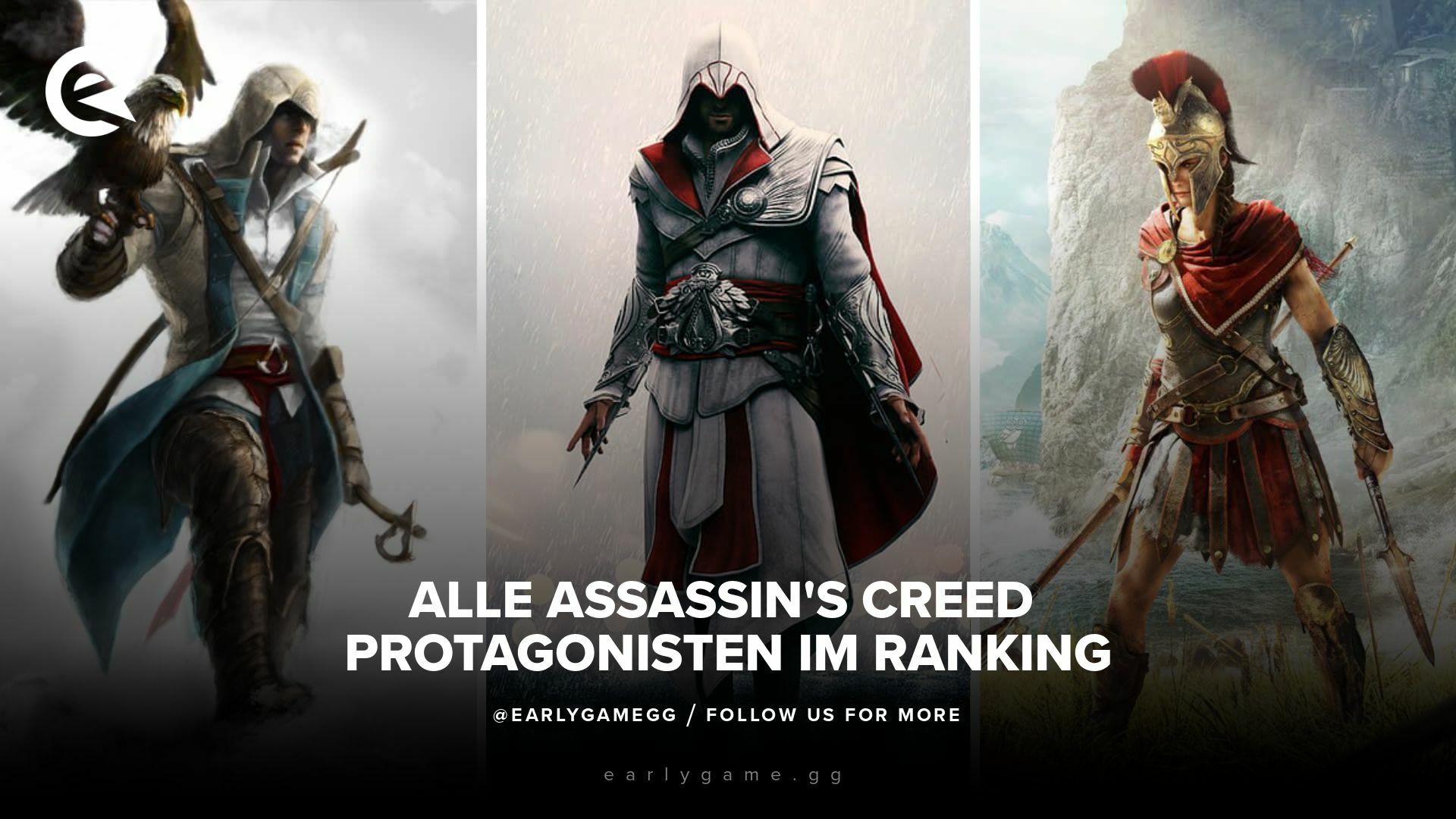 Alle Assassins Creed Protagonisten im Ranking