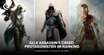 Alle Assassins Creed Protagonisten im Ranking