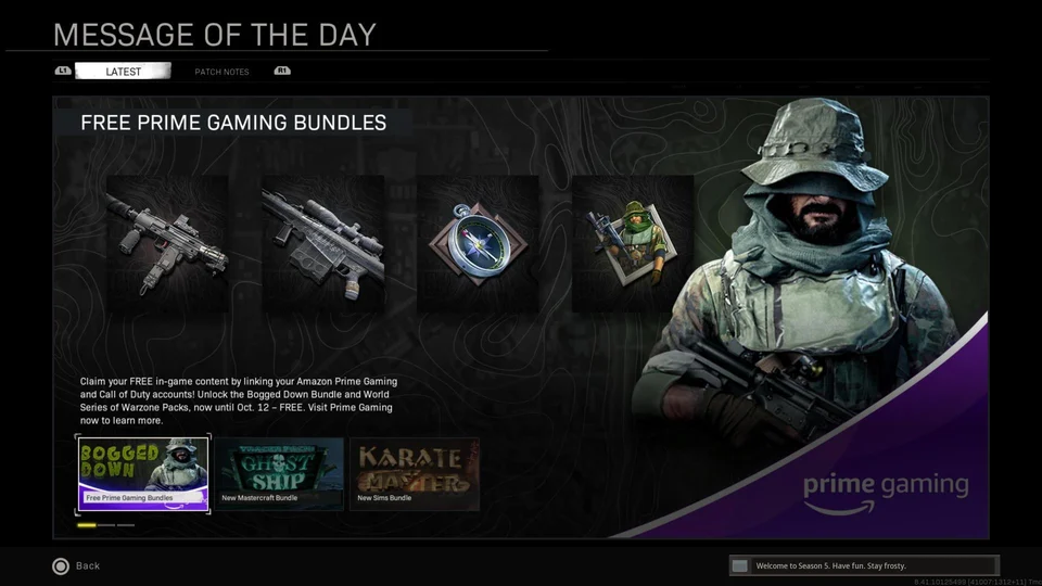 How To Claim Prime Gaming Bundles For Warzone