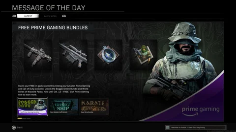 How To Claim Prime Gaming Bundles For Warzone