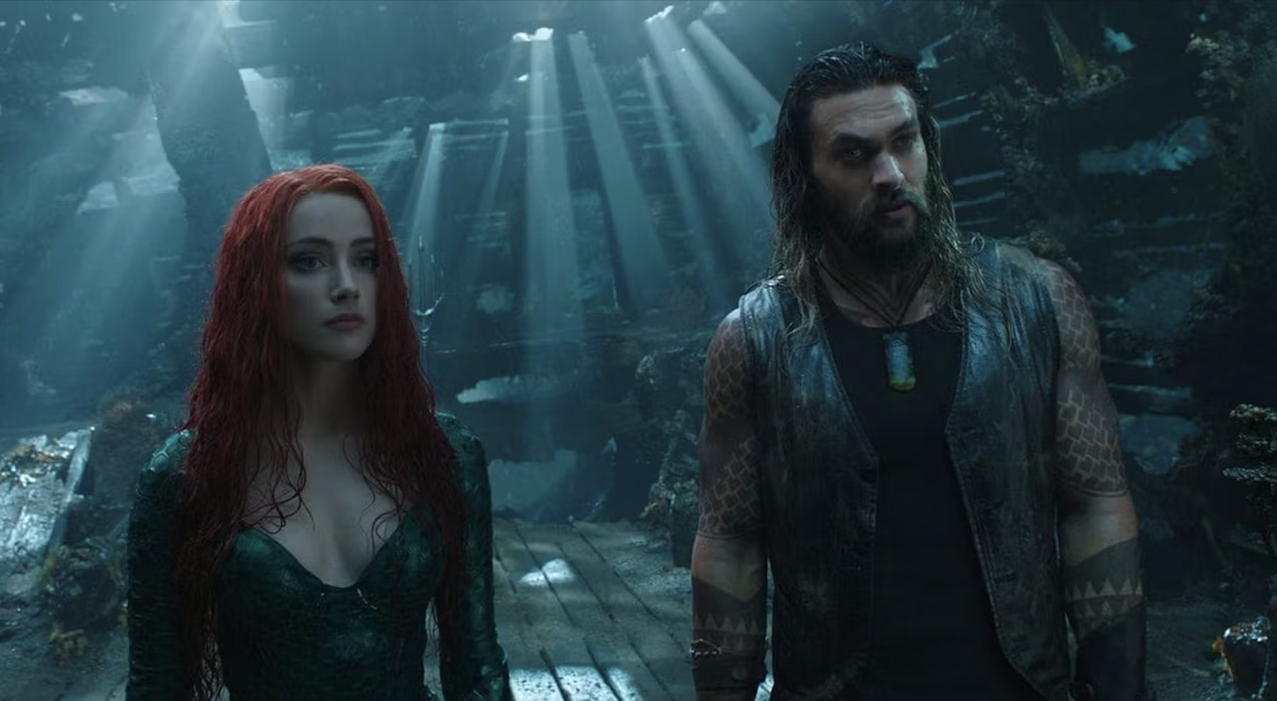 Amber Heard and Jason Momoa