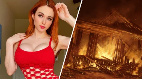 Amouranth Arson