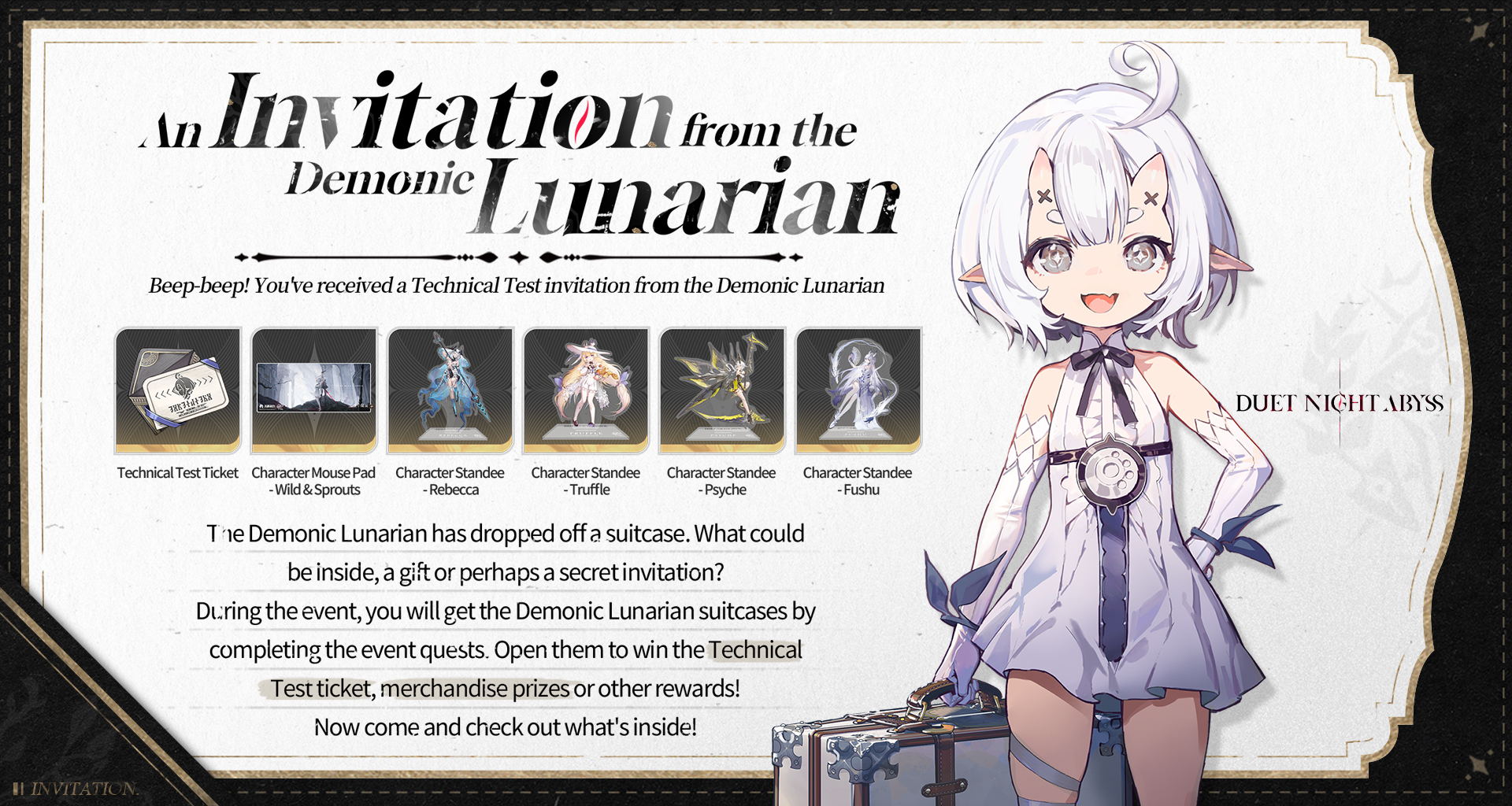 An Invitation from the Demonic Lunarian