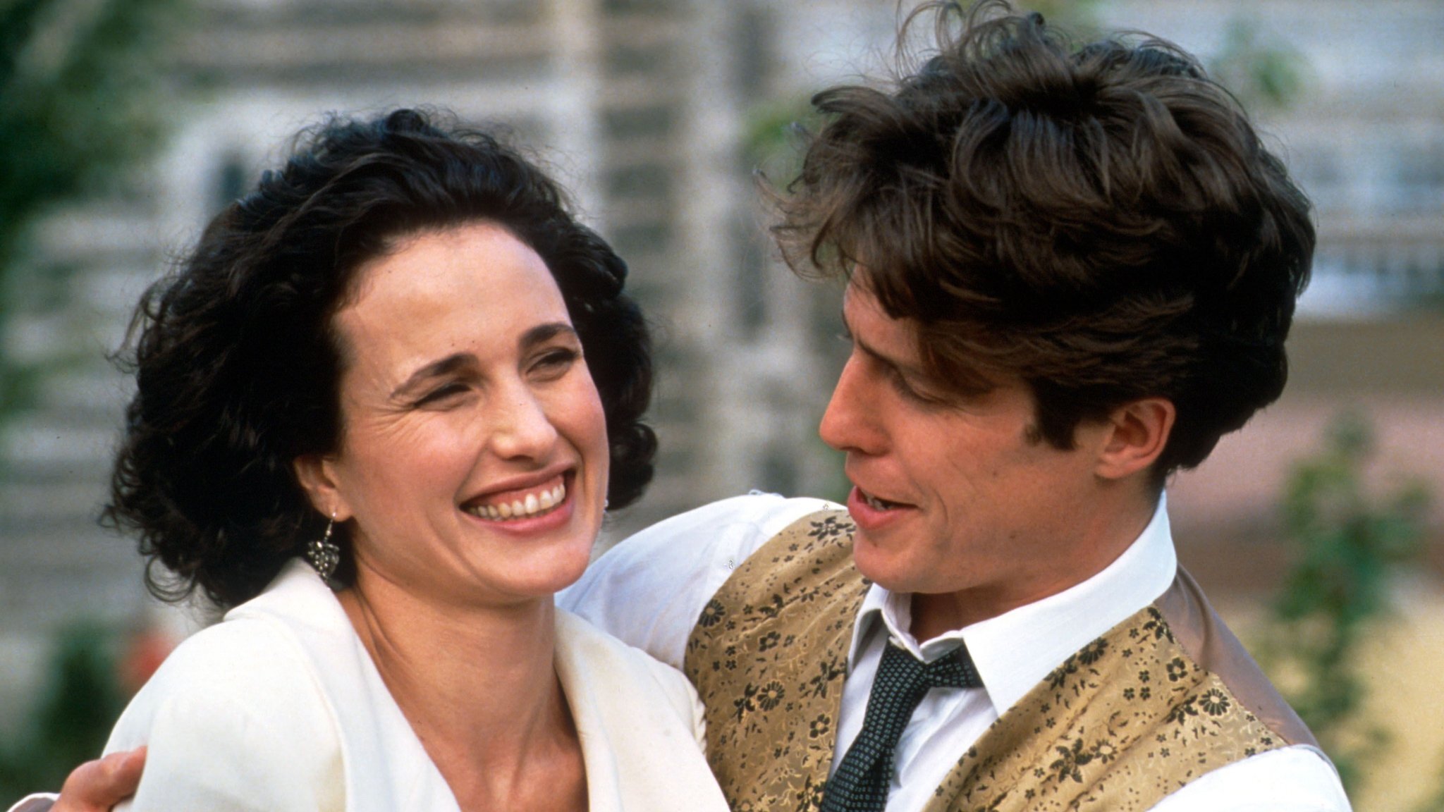 Andie Mc Dowell in Four Weddings and a Funeral