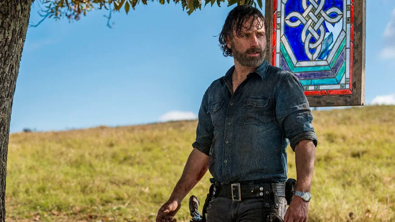 Andrew Lincoln and Norman Reedus