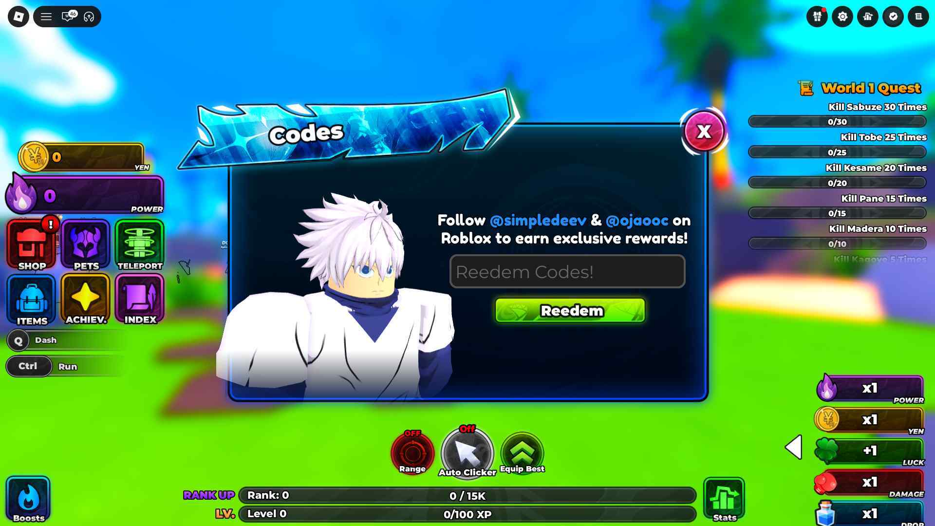 Anime Astral Simulator How To Redeem Codes 2