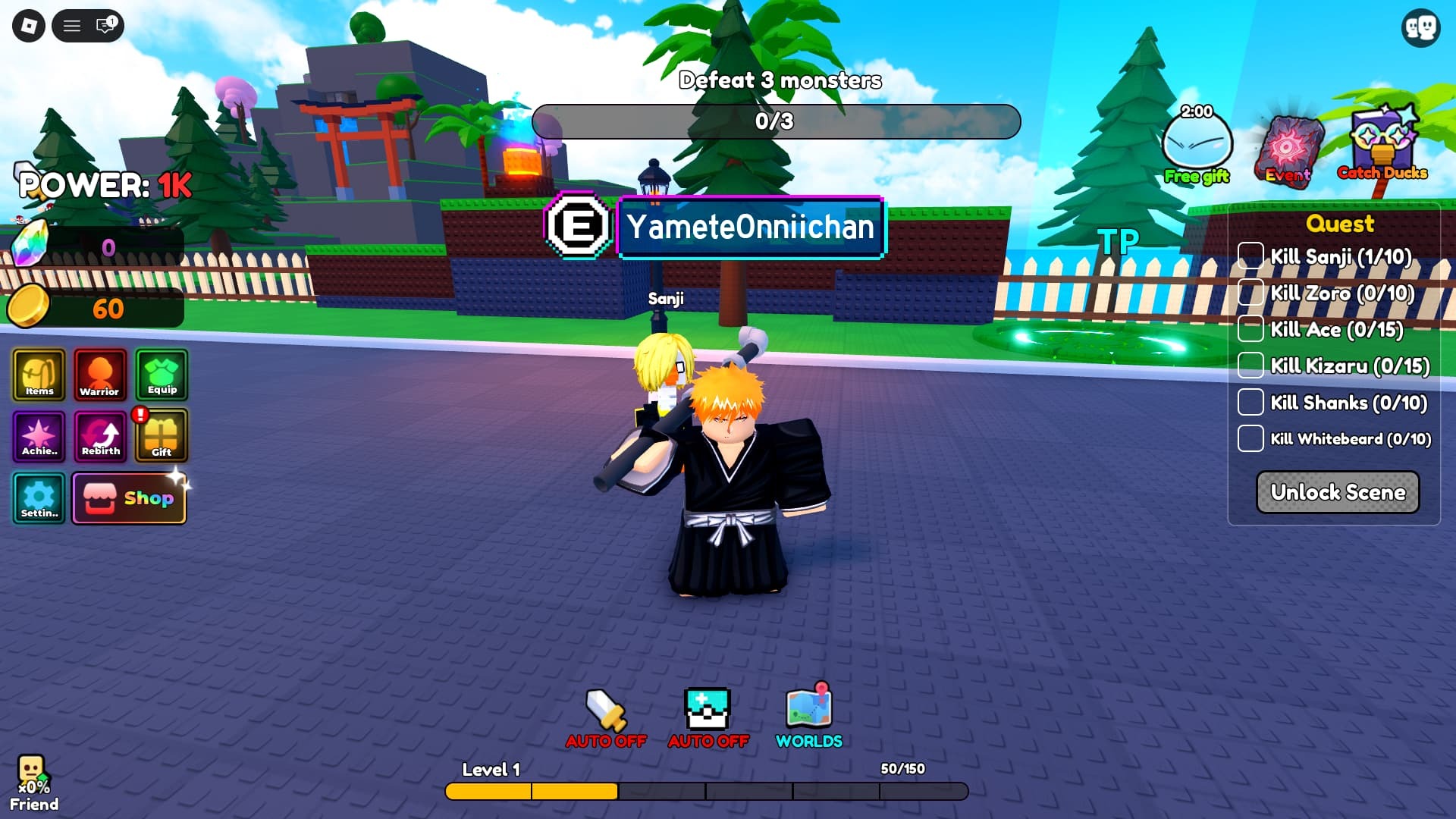 Anime Creatures active codes