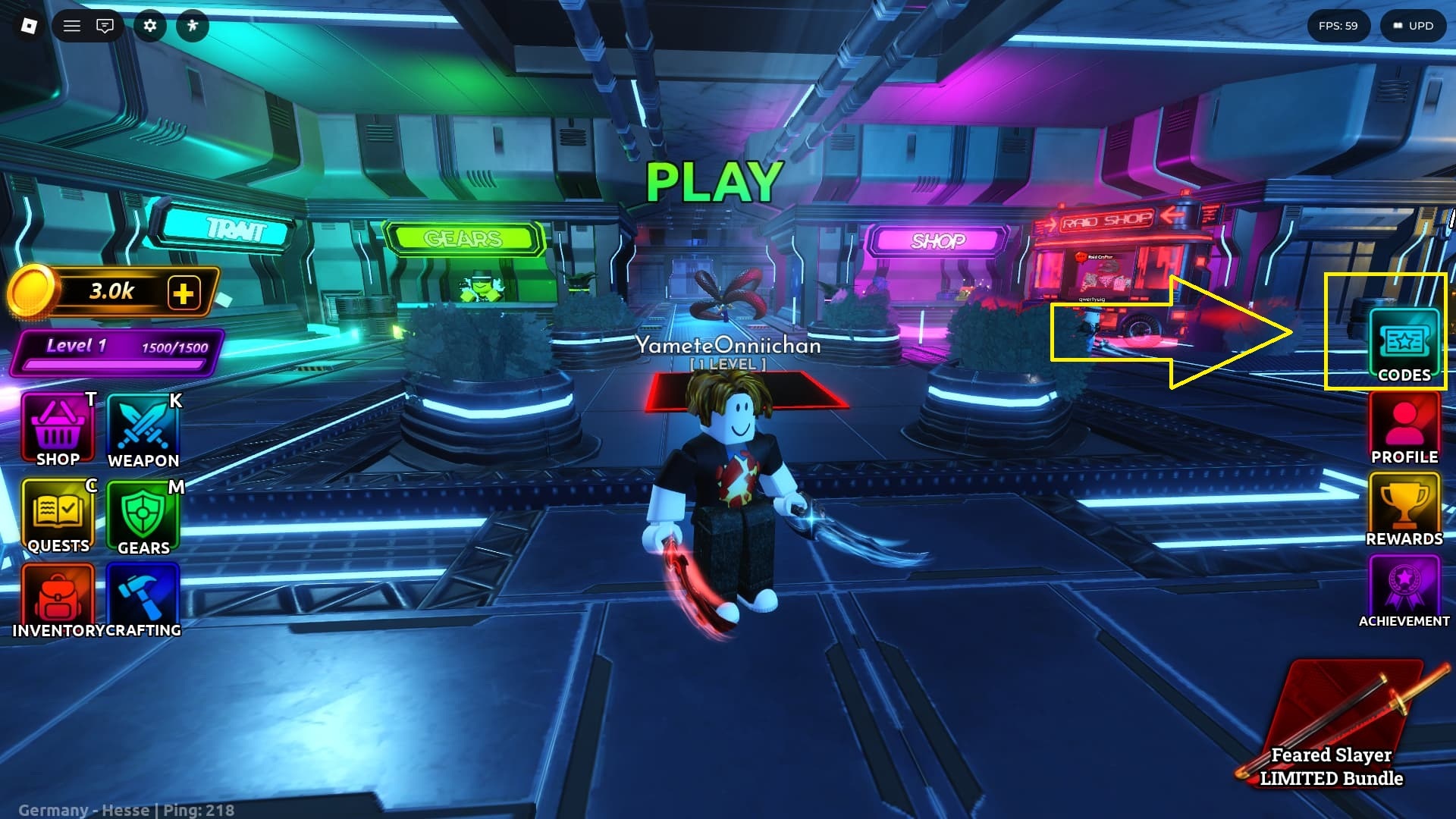 Anime Final Quest how to redeem codes