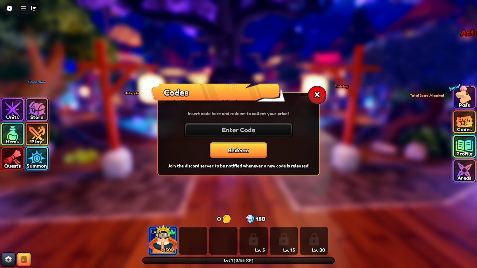 Anime Final Strike How To Redeem Codes