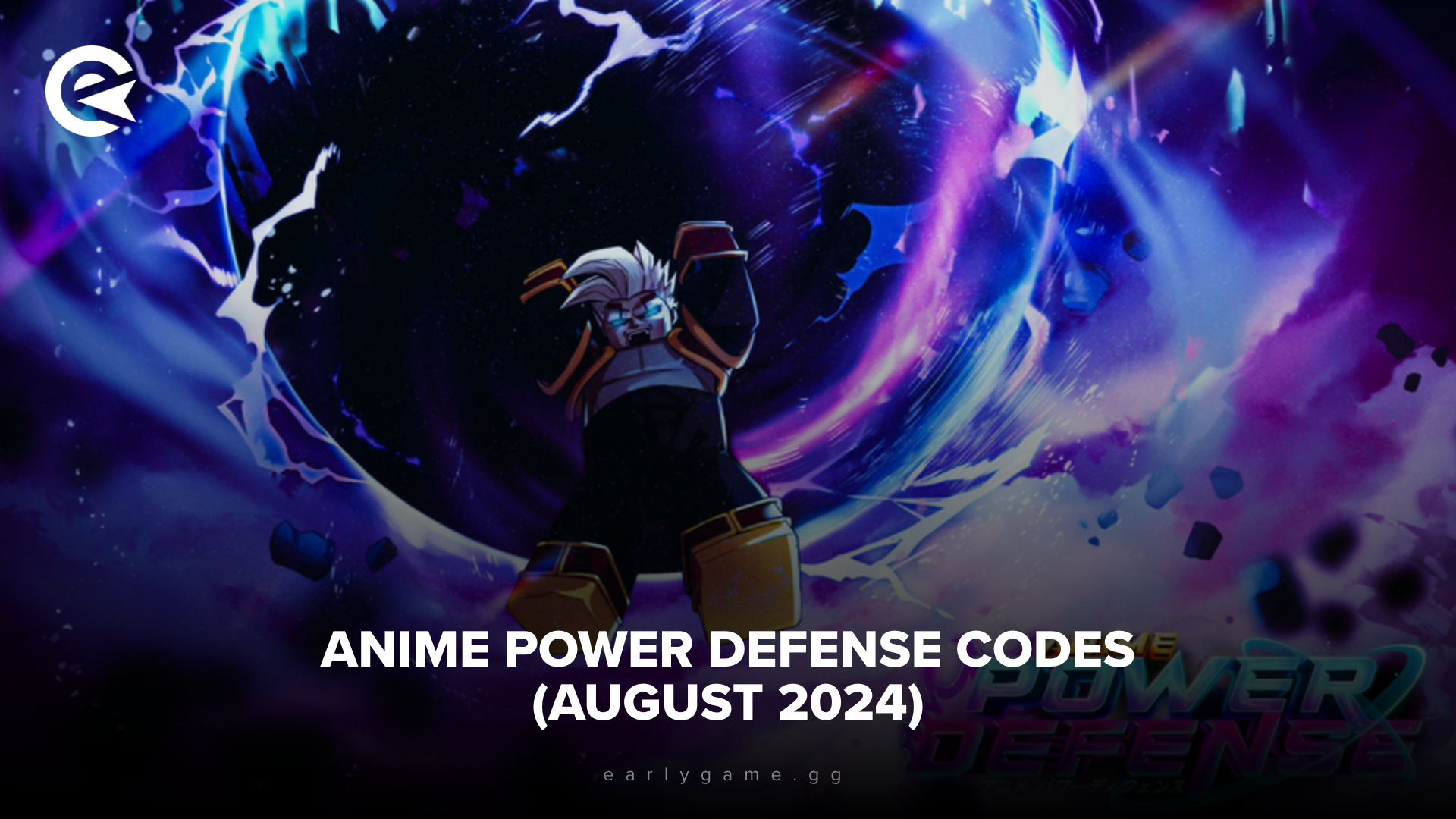 Anime Power Defense Codes (August 2024)