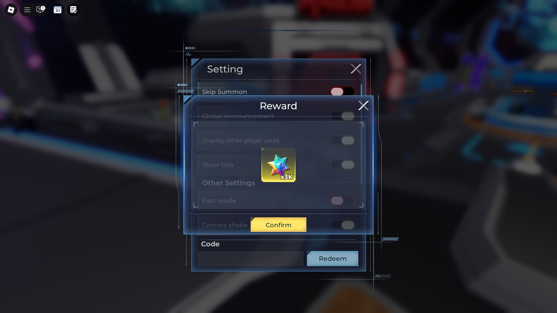 Anime Raid how to redeem codes