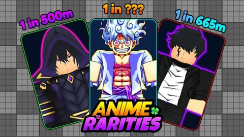 Anime Rarities codes list