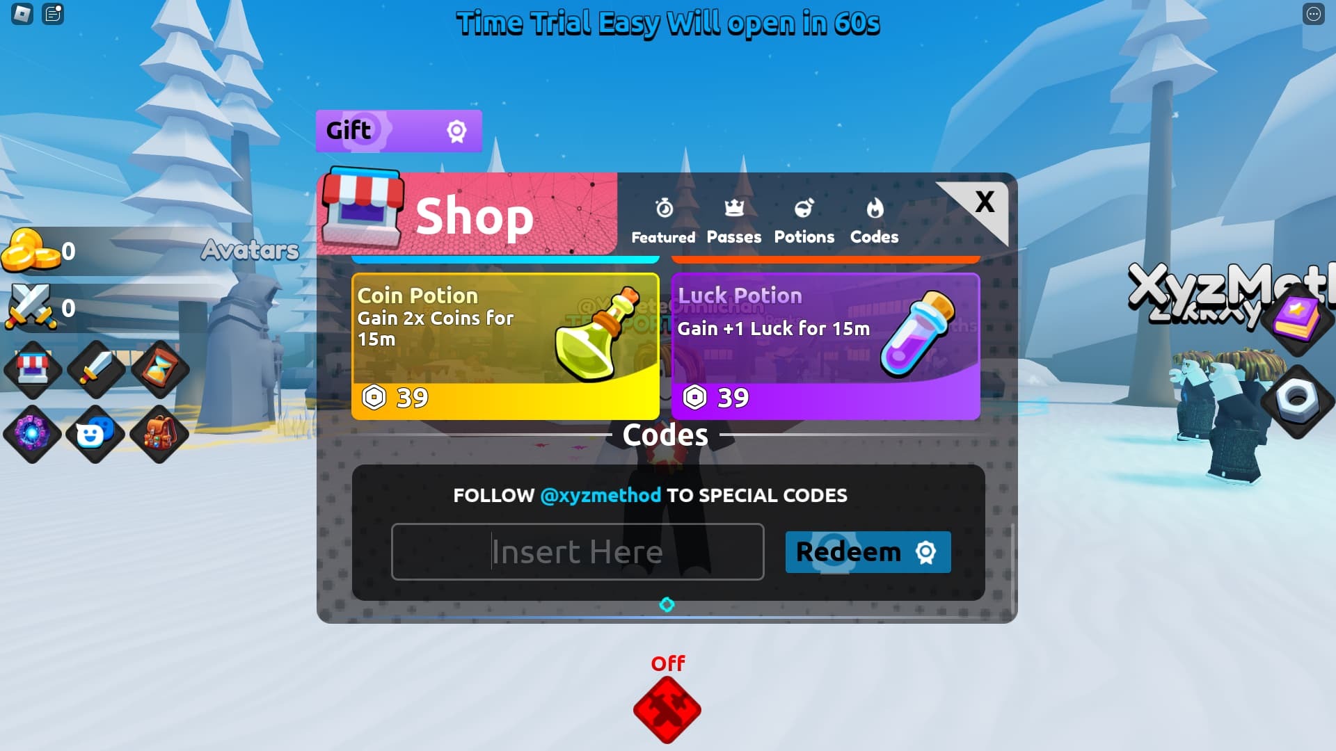 Anime Saga Simulator how to redeem codes