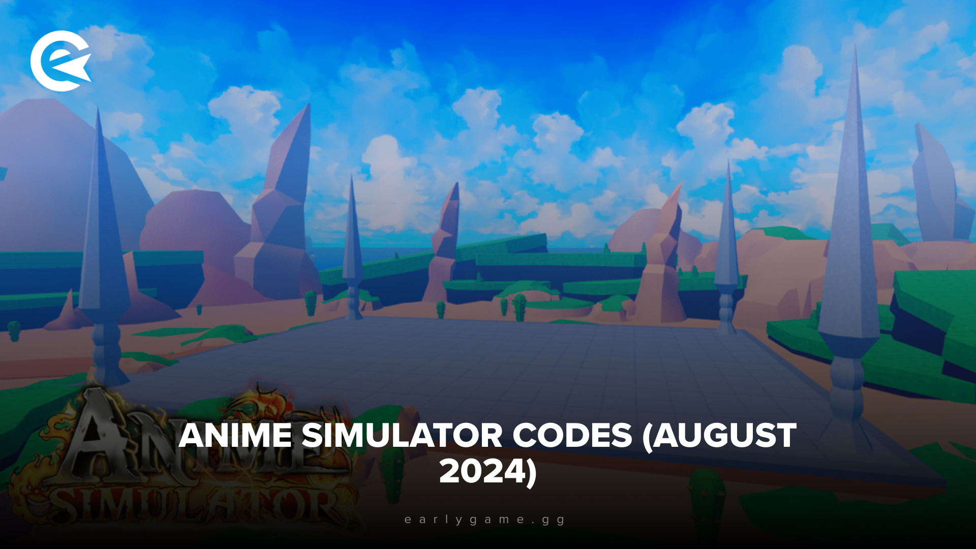 Anime Simulator Codes (August 2024)