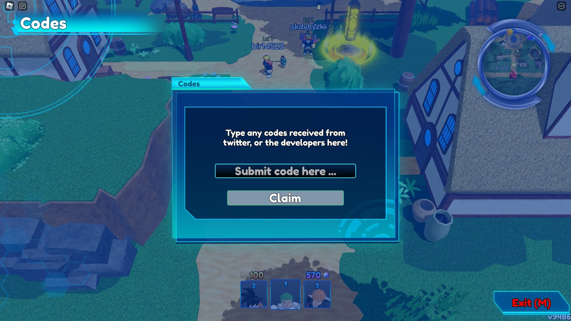 Anime Switch how to redeem codes