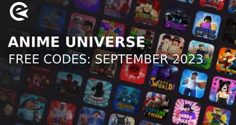 Anime Universe codes september 2023