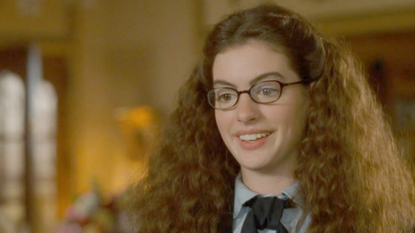 Anne Hathaway as Mia in The Princess Diaries