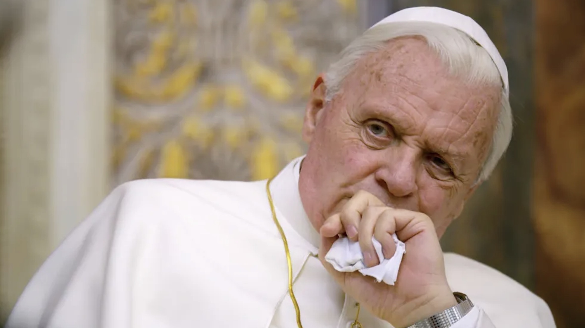 Anthony Hopkins as Pope Benedict XVI