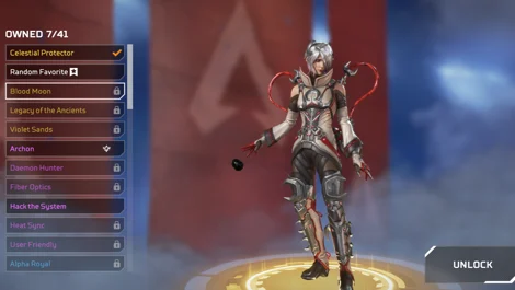 Apex Legends Hottest Female Skins Catalyst Blood Moon