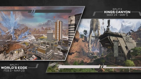 Apex Legends Worlds Edge und Kings Canyon