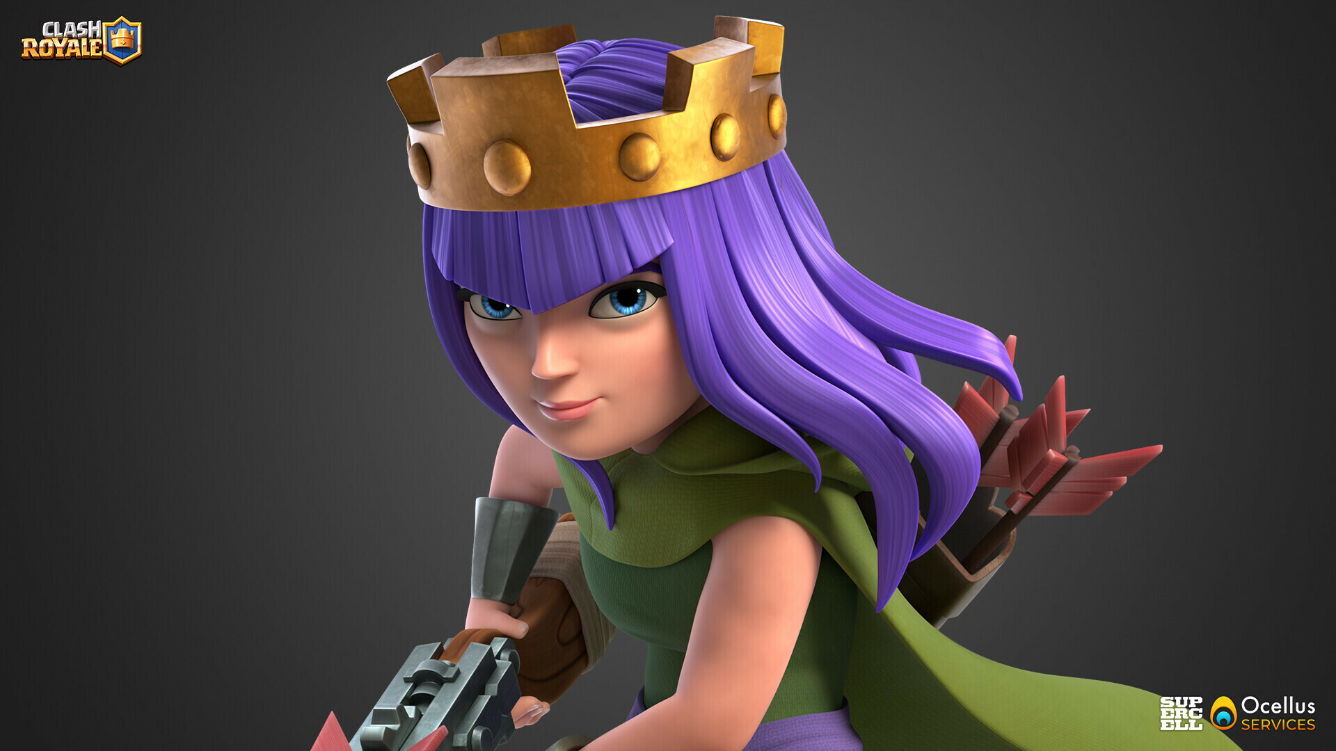 Archer Queen Clash Royaleimg