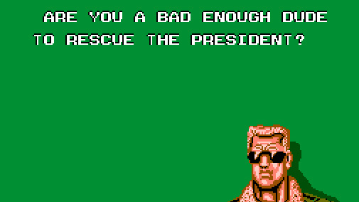 Are you a bad enough dude to rescue the President