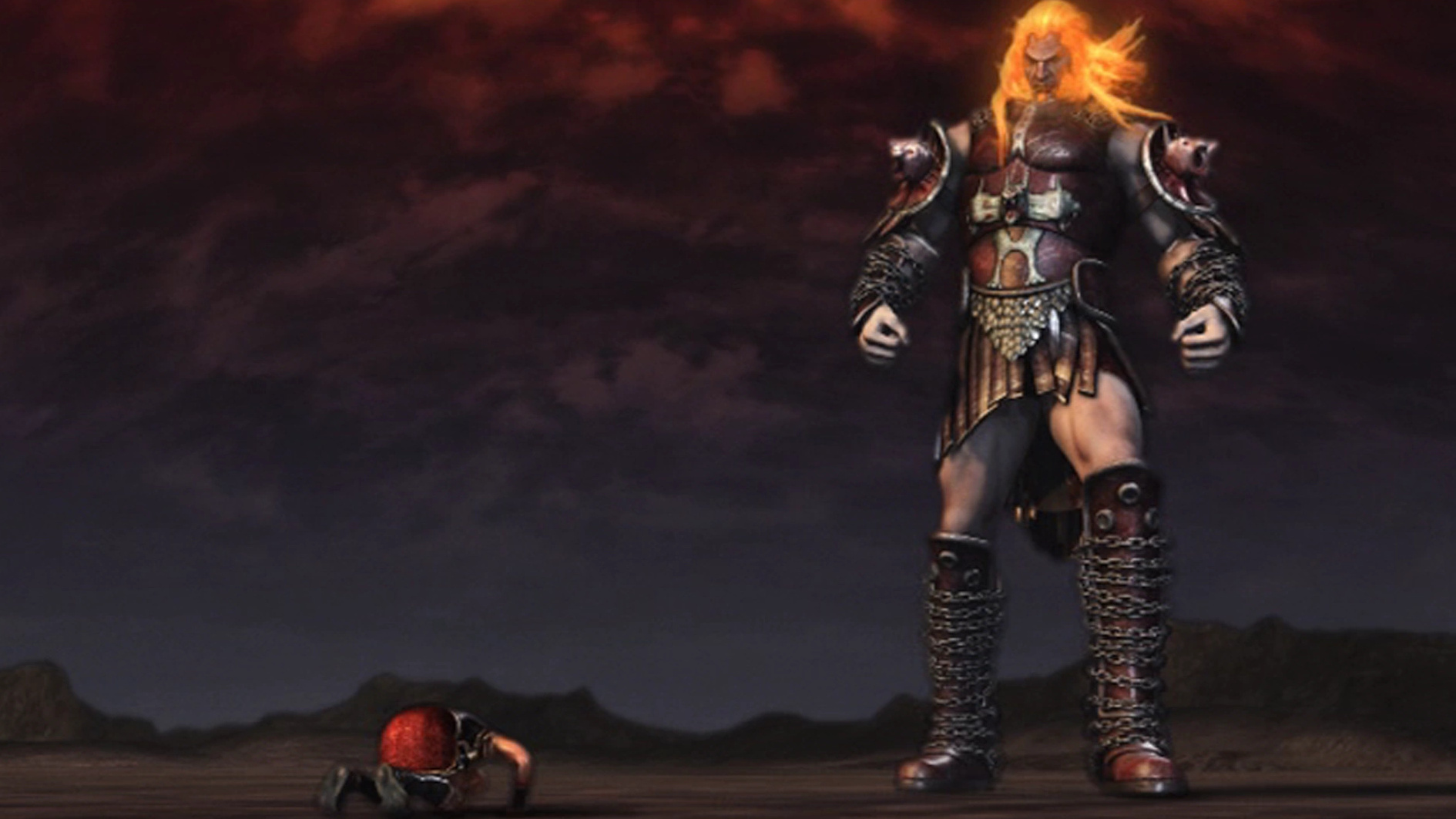 Ares in god of war cinematic