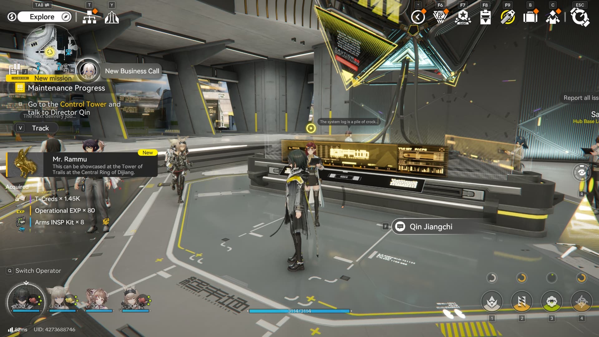 Arknights Endfield Maintenance Progress Quest