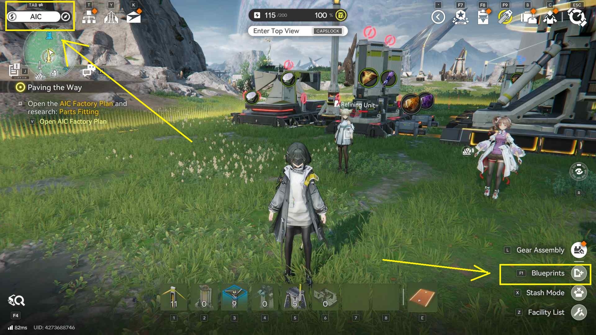 Arknights Endfield Use Factory Blueprints 1