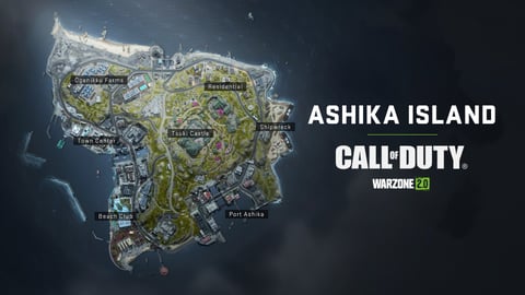 Ashika Island Tac Map