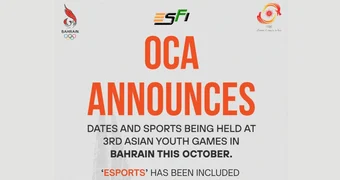 Asian Youth Games 2025 to Feature Esports in Sports Lineup