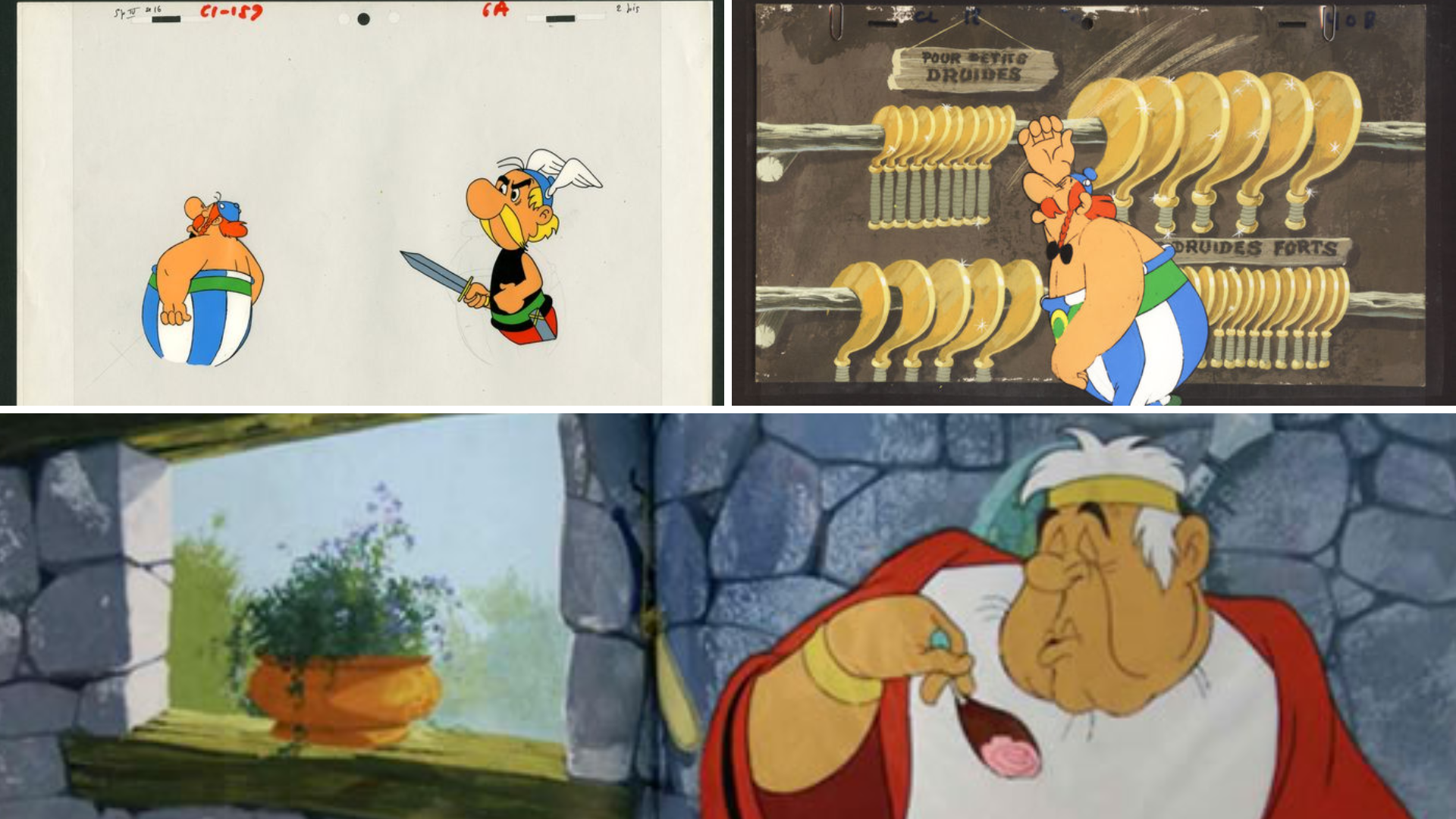 Asterix die Goldene Sichel unveroeffentlicht