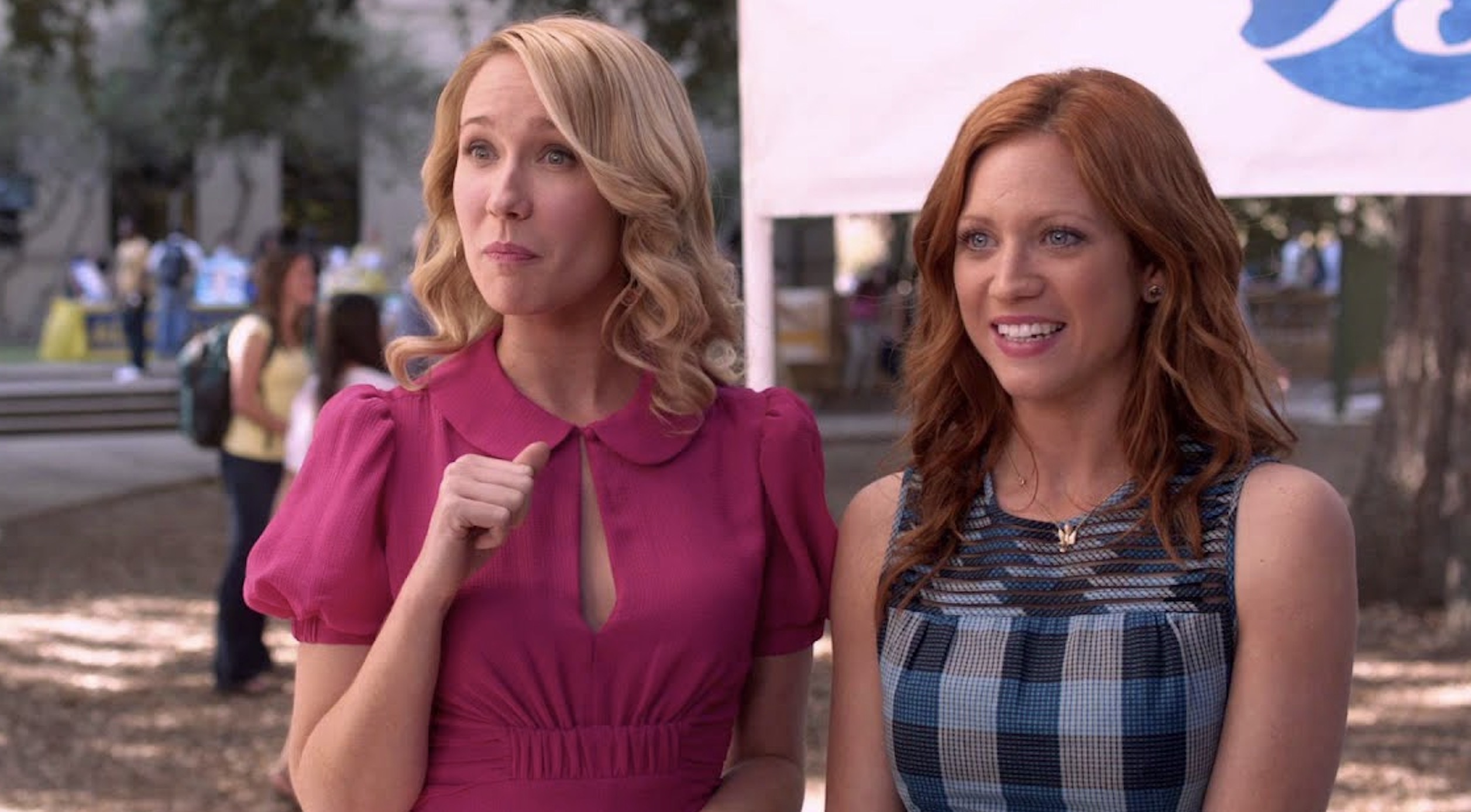Aubrey changed hair in Pitch Perfect