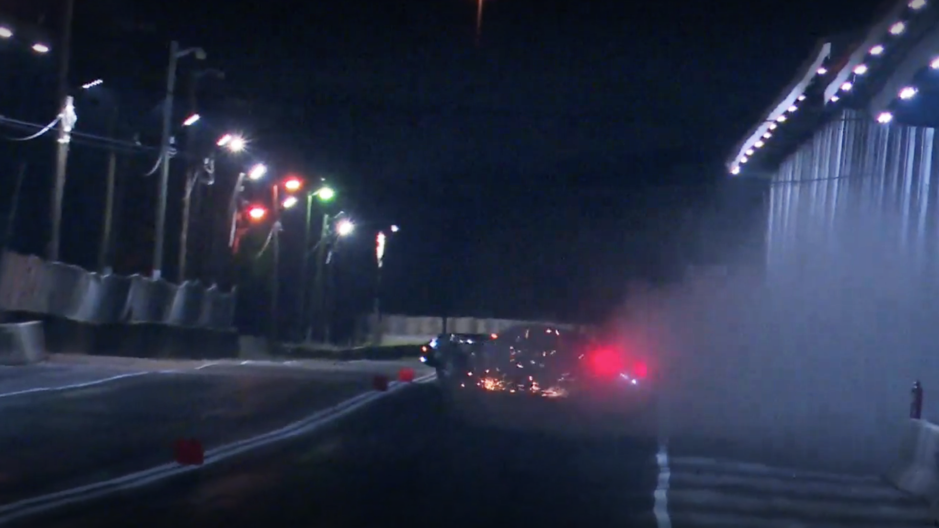 Auto Crash im Strream