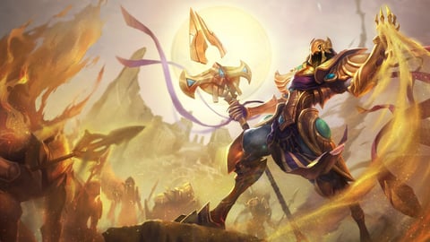 Azir no skin