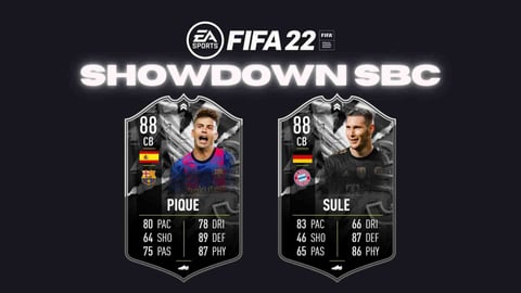 Süle vs Pique: First Showdown SBC in FIFA 22! | EarlyGame