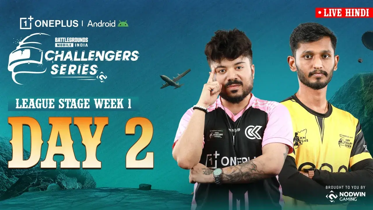 BGMI Challengers Series 2025 League Day 2