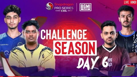 BGMI ESL Snapdragon Pro Series Season 6 Challenge Season week 2