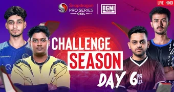 BGMI ESL Snapdragon Pro Series Season 6 Challenge Season week 2