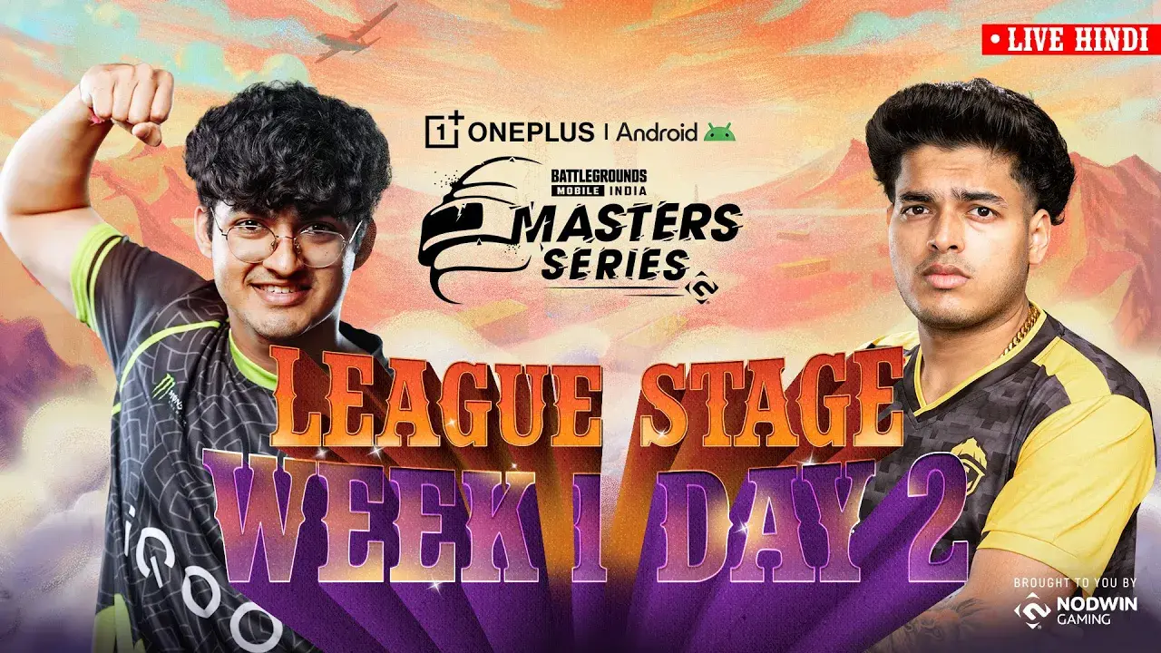 BGMI Masters League 2025 Week 1 Day 2