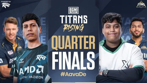 BGMI Titans Rising Quarter Finals