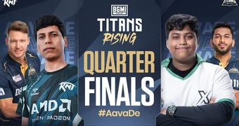 BGMI Titans Rising Quarter Finals