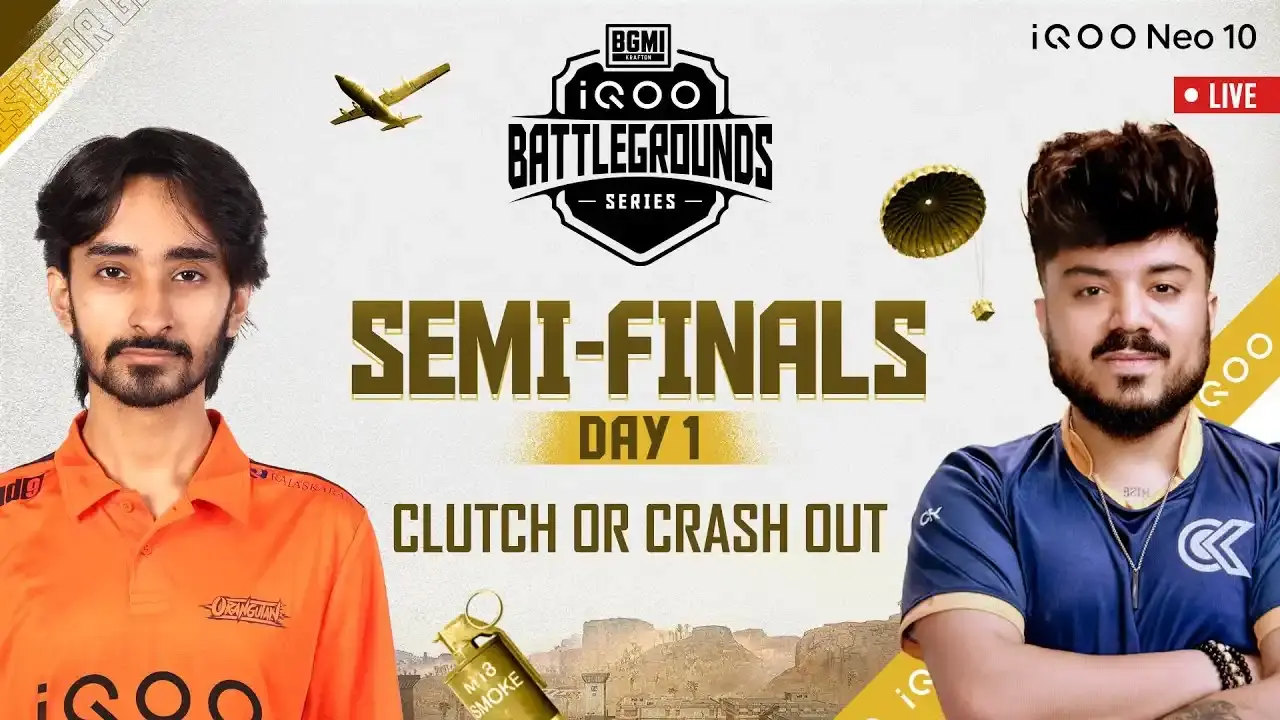 BGMI i QOO Battlegrounds Series 2025 Semifinals